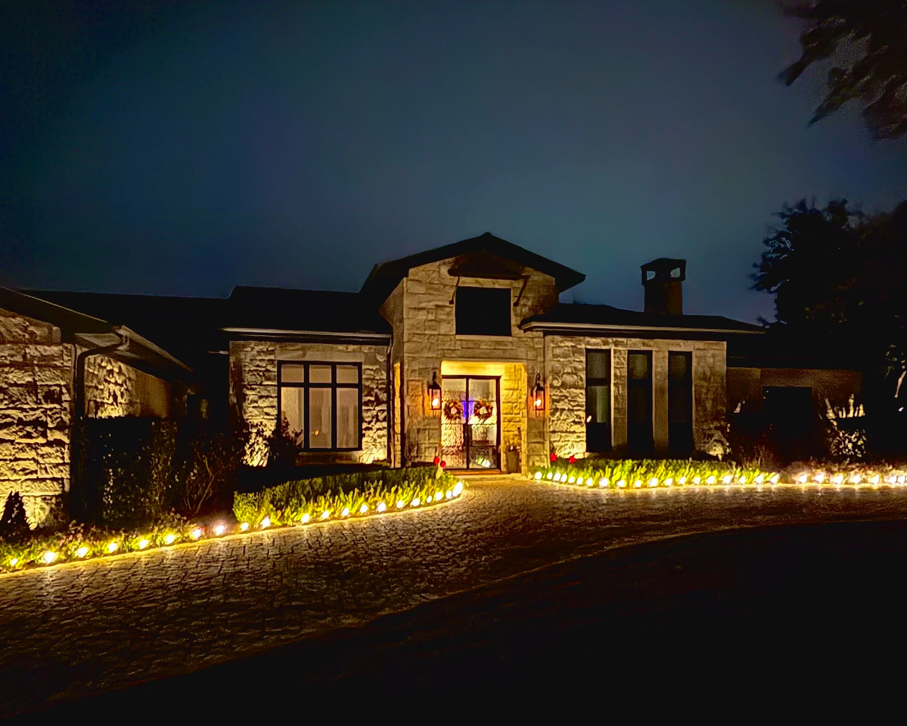 Commercial Installation by Atlanta Christmas Lighting Co